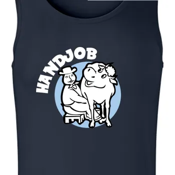 Pánské tílko Tílko Humor | Pánské tílko Handjob děda