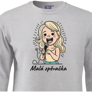 Pánská mikina Mikina Pro nejmenší | MIkina pro malou zpěvačku