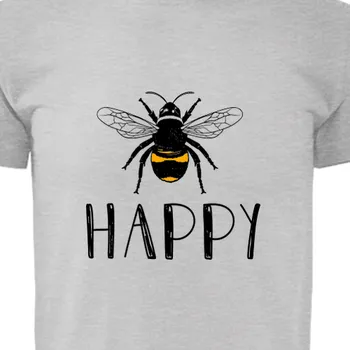 Pánské tričko Tričko Motivační | Tričko Bee Happy