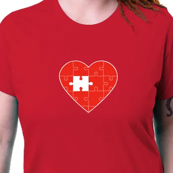Dámské tričko Tričko Pro maminky | Tričko pro maminku Puzzle