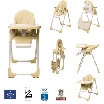 Jídelní židlička 4Baby Decco Camel 2023