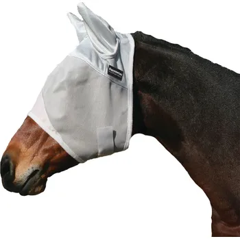 Koňská maska proti hmyzu Professional's Choice Maska proti hmyzu Equisential Professional's Choice, s ochranou uší, bílá COB
