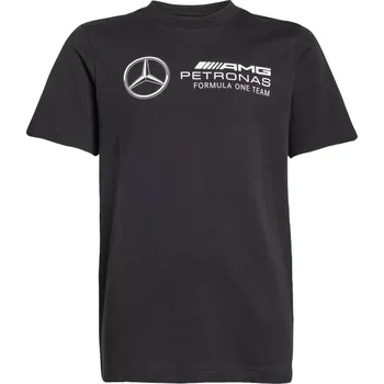 Pánské tričko ADIDAS Dětské tričko Mercedes AMG Petronas Formula One Team DNA 10 LET ČERNÁ