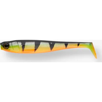 Umělá nástraha CAPERLAN Měkká nástraha na rybolov štik shad Rogen 250 Firetiger 1 ks ORANŽOVÁ|ZELENÁ