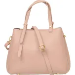 Dámská kožená kabelka 6585 světle růžová, MAXFLY