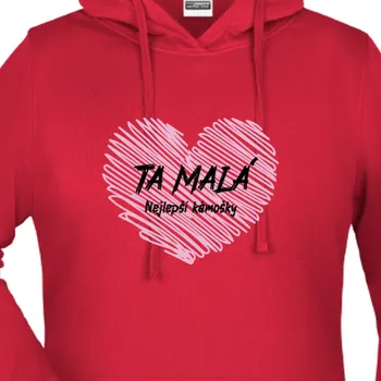 Dámská mikina Mikina BFF | Mikina Ta malá