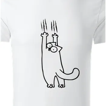 Organická trička Kočky | Organické tričko Simon's cat