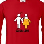 Triko s dlouhým rukávem Vtipná | Tričko s dlouhým rukávem do hospody Czech love