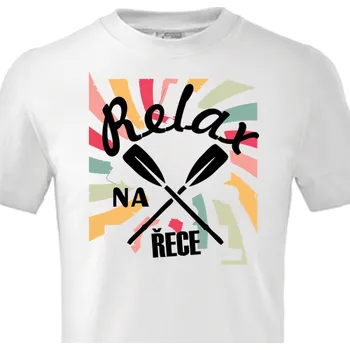 Pánské tričko Tričko Vodáci | Tričko na vodu Relax