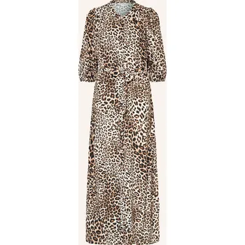 Dámské šaty Beaumont Dámské Košilové Šaty Lesley, krémová / tmavě hnědá /...