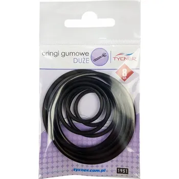 Vrták Sada velkých O-kroužků 8 kusů 2" 6/4" 1" 3/4"