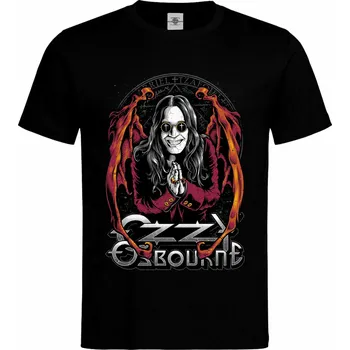 Pánské tričko Tričko Ozzy Osbourne Druh: Pánské, Barva: Černá, Velikost: S