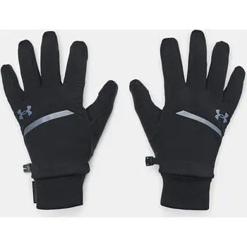Rukavice Pánské rukavice Under Armour UA Storm Fleece Run Glo 1373284-001 Černá XL