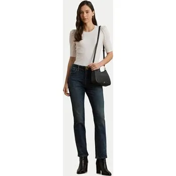 Dámská halenka LAUREN RALPH LAUREN Halenka 200902618006 Bílá Slim Fit M