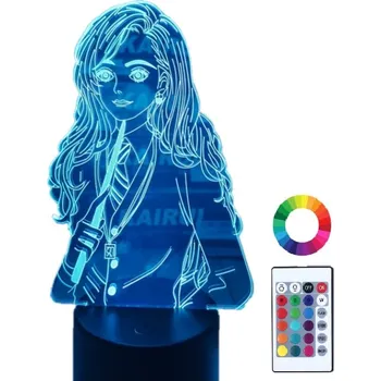 Lampička Plexido vícebarevná Noční lampa