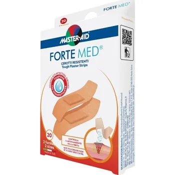 Náplast FORTE MED Náplasti pevné voděodolné 20ks 2vel.