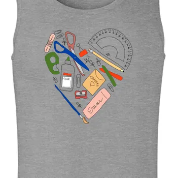 Pánské tílko Tílko Učitelé | Tílko Školní pomůcky