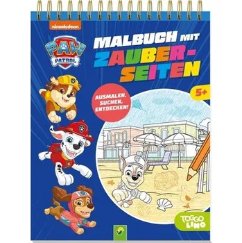 První čtění PAW Patrol Malbuch mit Zauberseiten - Schwager & Steinlein Verlag