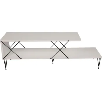 Televizní stolek TV stolek CULEBRA, bílá + vyzvednutí ZDARMA