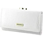 Bílá kožená peněženka Gregorio 108