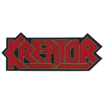 Nášivka Nášivka z Kreator - Kreator Logo - Žádný - cerná/cervená