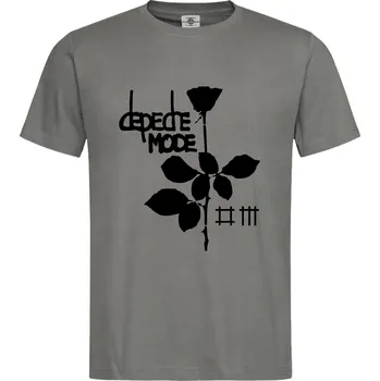 Pánské tričko Tričko Depeche Mode | Violator rose Druh: Pánské, Barva: Břidlice, Velikost: S