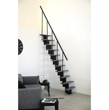 Minka Happy šedé/černé