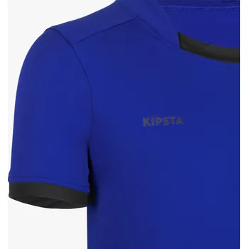 Míčový sport KIPSTA Dětský ragbyový dres R100 modrý 10 LET MODRÁ