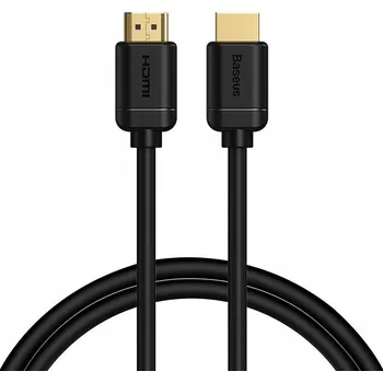 Video kabel Kabel Baseus 2x HDMI 2.0, 4K, 30 Hz, 3D, HDR, 18 Gb/s, 1 m, černý