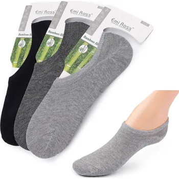 Pánské ponožky Pánské / chlapecké bambusové ponožky do tenisek 3páry