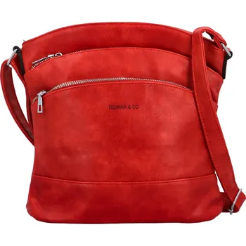 Stylová dámská crossbody Romina & Co. Bags Tofilla, červená