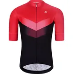 HOLOKOLO Cyklistický dres s krátkým rukávem - ARROW II - červená/černá