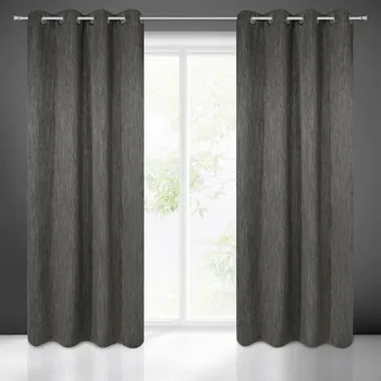 ArtFir Zatemňovací závěs ROSSIE K | grafit 135 x 250 cm
