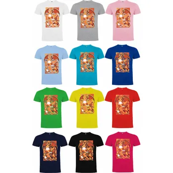 Chlapecké tričko Tričko Pokémon Charizard evolution Barva: Žlutá, Velikost: 3XL