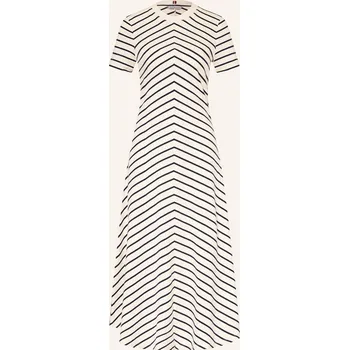 Dámské šaty Tommy Hilfiger Dámské Žerzejové Šaty, režná / tmavě modrá, 36