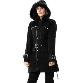 Dámský kabát bunda dámská VIXXSIN - HUDA - BLACK - L