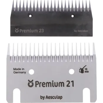 Úprava srsti hospodářského zvířete Sada náhradních nožů 21/23 pro strojek stříhací Constanta 4 pro koně a skot