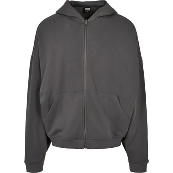 Pánská mikina Mikina s kapucí na zip z Urban Classics - Mikina na zip ve stylu devadesátých let - Muži - černá