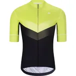 HOLOKOLO Cyklistický dres s krátkým rukávem - ARROW II - světle zelená/černá