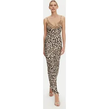 Dámské šaty Kontatto Každodenní šaty B3007C Béžová Regular Fit 42