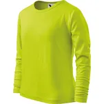 MALFINI® Dětské tričko Fit-T s dlouhým rukávem 121 limetková 146 cm/10 let + Množstevní slevy