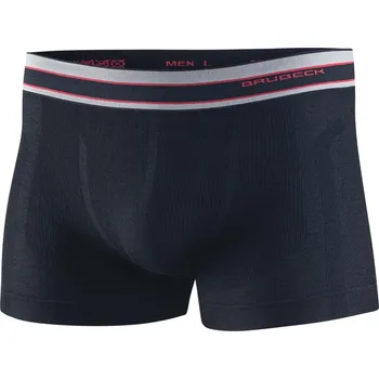 Boxerky BRUBECK Pánské turistické boxerky BX10870 2XL ČERNÁ