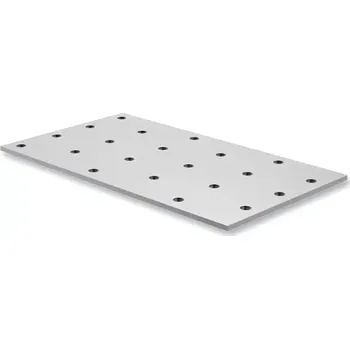 Tesařské kování Ráj dřeva Jacer Spojovací materiál Děrovaná styčníková deska 40x80x2,0 Příslušenství - Spojovací materiál