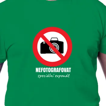 Pánské tričko Tričko Vtipná | Tričko Nefotografovat