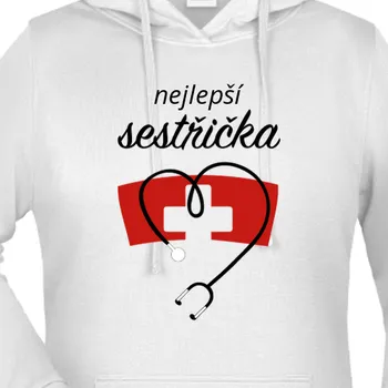 Dámská mikina Mikina Zdravotní sestry | Dámská mikina Nejlepší sestřička