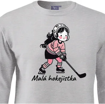 Pánská mikina Mikina Hokej | Mikina pro malé hokejistky