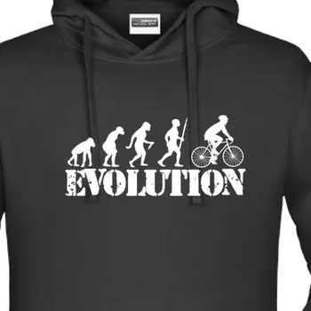 Pánská mikina Mikina Cyklisté | Mikina Evoluce cyklisty