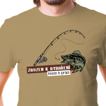 Pánské tričko Tričko Rybáři | Rybářské tričko Prut