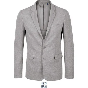 Pánská košile NEOBLU Blejzr Marcel Men piqué, pánský COT243169077o5-grey melang 60 Melír šedá