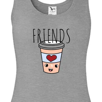 Tílko BFF | Tílko BFF Káva